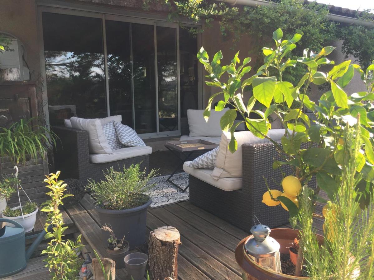 Villa En Bordure De Colline*Piscine*Clim*Netflix Les Matelles Luaran gambar